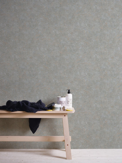 History of Art Vinyl-Vliestapete Grau Braun 10,05 m x 0,53 m