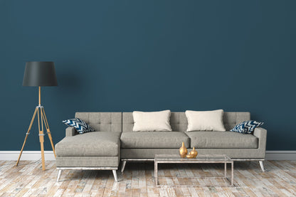 New Life Vinyl-Vliestapete Blau Türkis 10,05 m x 0,53 m