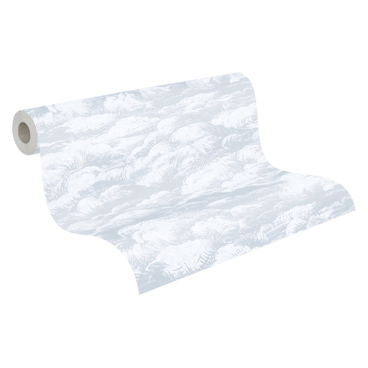 Architects Paper Jungle Chic Direktdruck-Vliestapete Grau Weiß 10,05 m x 0,53 m