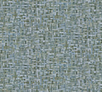 Architects Paper Jungle Chic Vliestapete in Flechtoptik Blau 10,05 m x 0,53 m