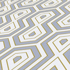 Architects Paper Jungle Chic Geometrische Vliestapete Grau Gold Weiß 10,05 m x 0,53 m