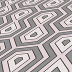 Architects Paper Jungle Chic Geometrische Vliestapete Grau Rosa Weiß 10,05 m x 0,53 m