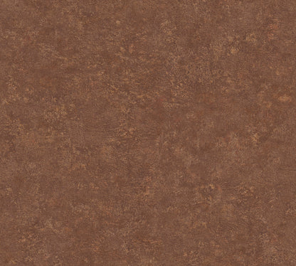 Livingwalls Industrial Vinyl-Vliestapete Braun Orange 10,05 m x 0,53 m