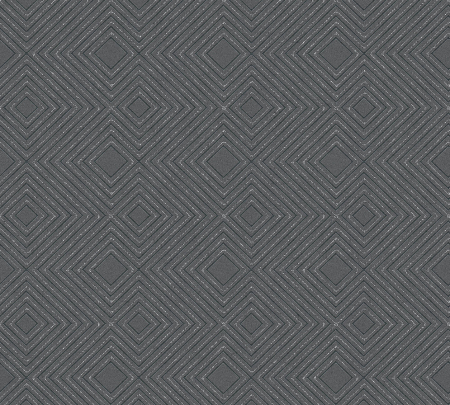 Attractive Geometrische Vliestapete Schwarz 10,05 m x 0,53 m