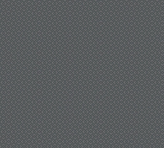 Attractive Geometrische Vliestapete Schwarz 10,05 m x 0,53 m
