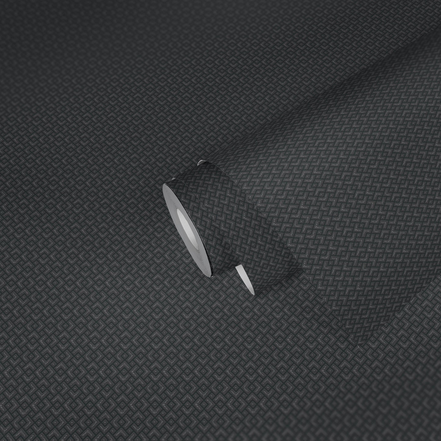 Attractive Geometrische Vliestapete Schwarz 10,05 m x 0,53 m