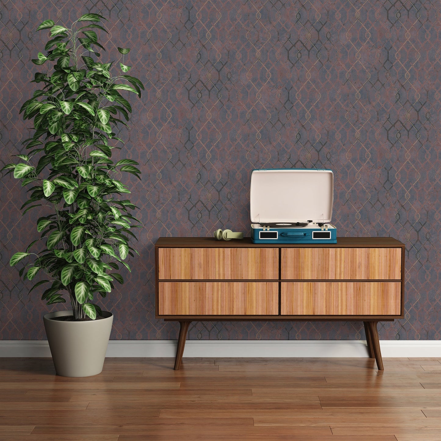 New Unique Vinyl-Vliestapete 10,05 m x 1,06 m