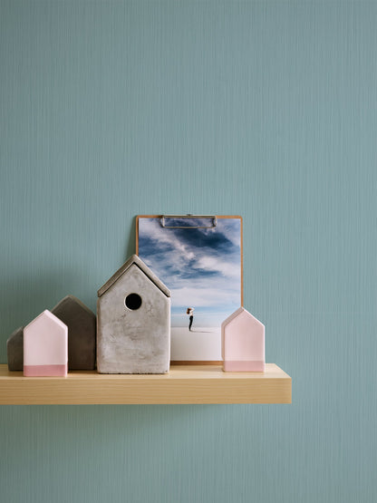 Attractive Vinyl-Vliestapete Blau 10,05 m x 0,53 m