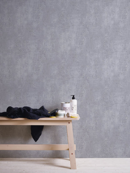 Greyvolution Vinyl-Vliestapete Grau 10,05 m x 0,53 m