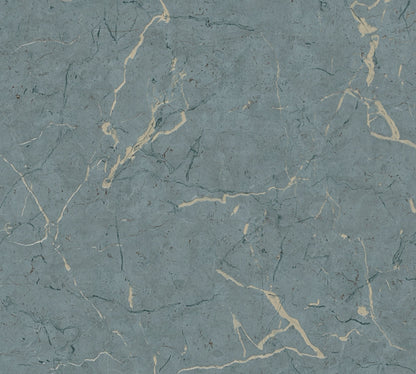 Livingwalls Alena St. Petersburg Vinyl-Vliestapete Blau Beige 10,05 m x 0,53 m