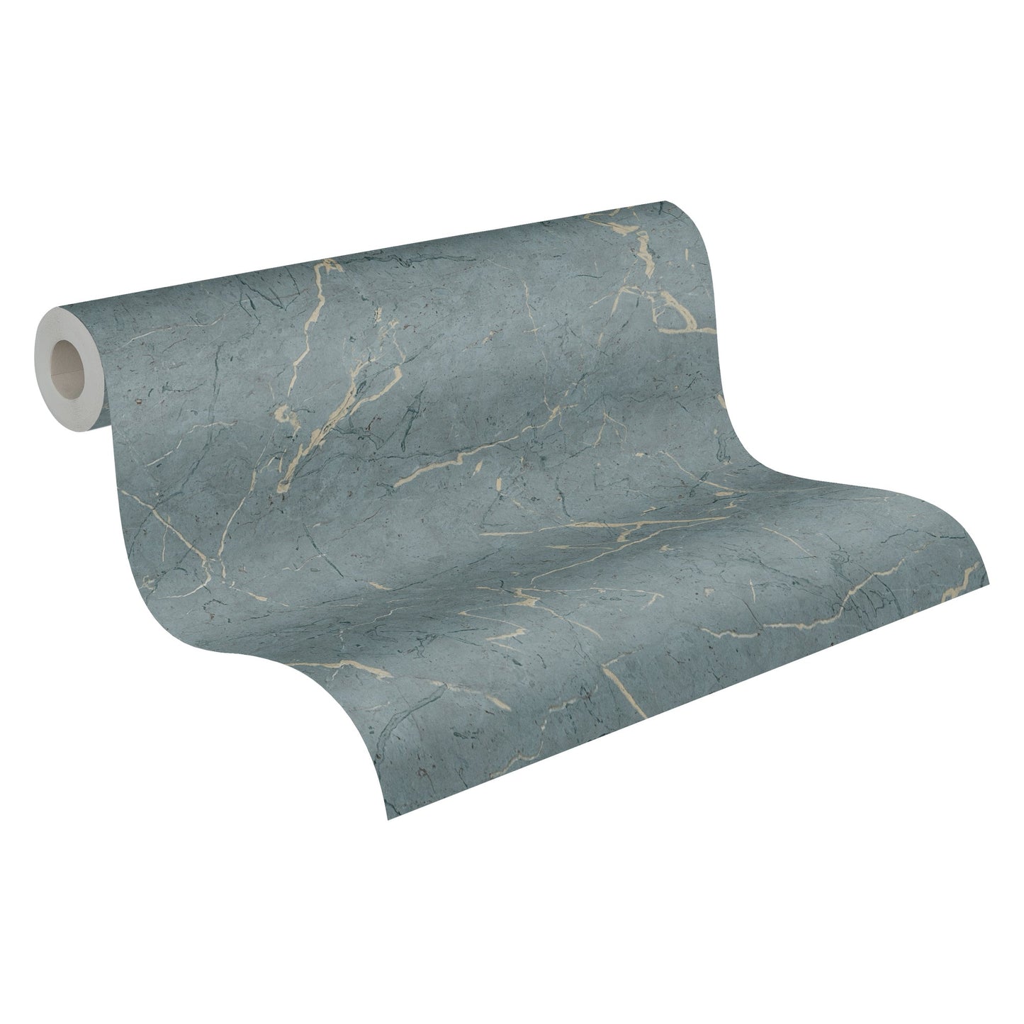 Livingwalls Alena St. Petersburg Vinyl-Vliestapete Blau Beige 10,05 m x 0,53 m