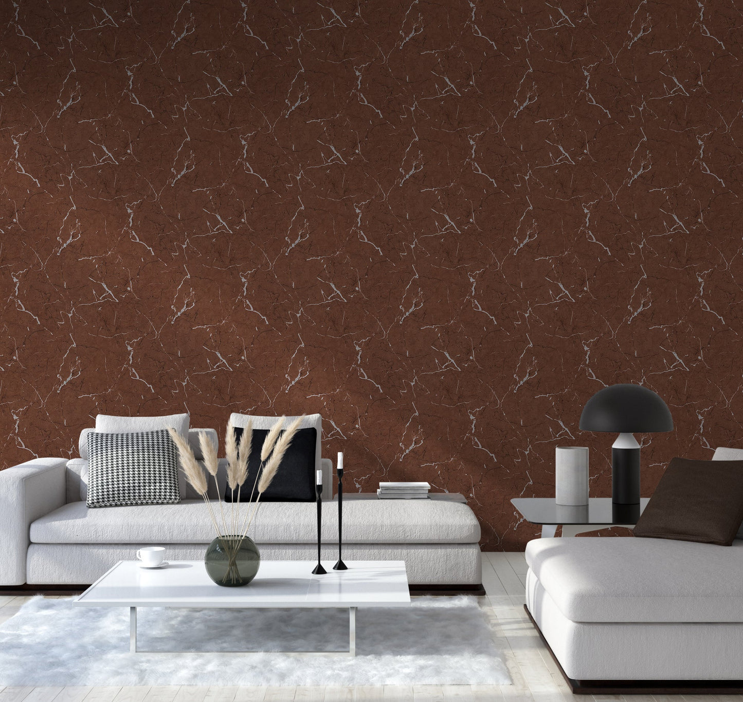 Livingwalls Alena St. Petersburg Vinyl-Vliestapete Braun Grau 10,05 m x 0,53 m