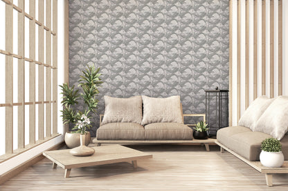 Livingwalls Mio Tokio Tiermotiv Vliestapete Grau Weiß Schwarz 10,05 m x 0,53 m