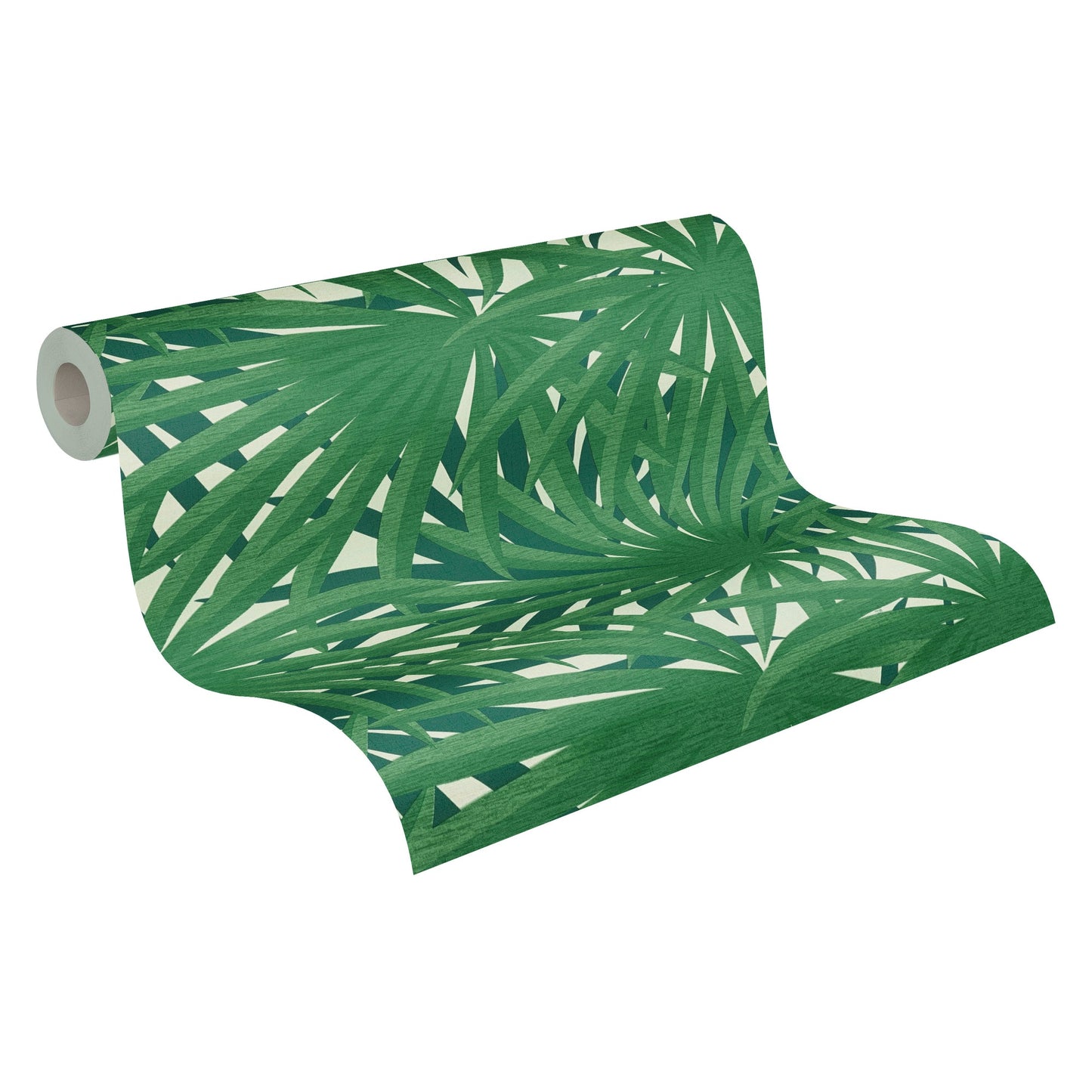 Livingwalls Said Marrakesch Vinyl-Vliestapete Grün Weiß 10,05 m x 0,53 m