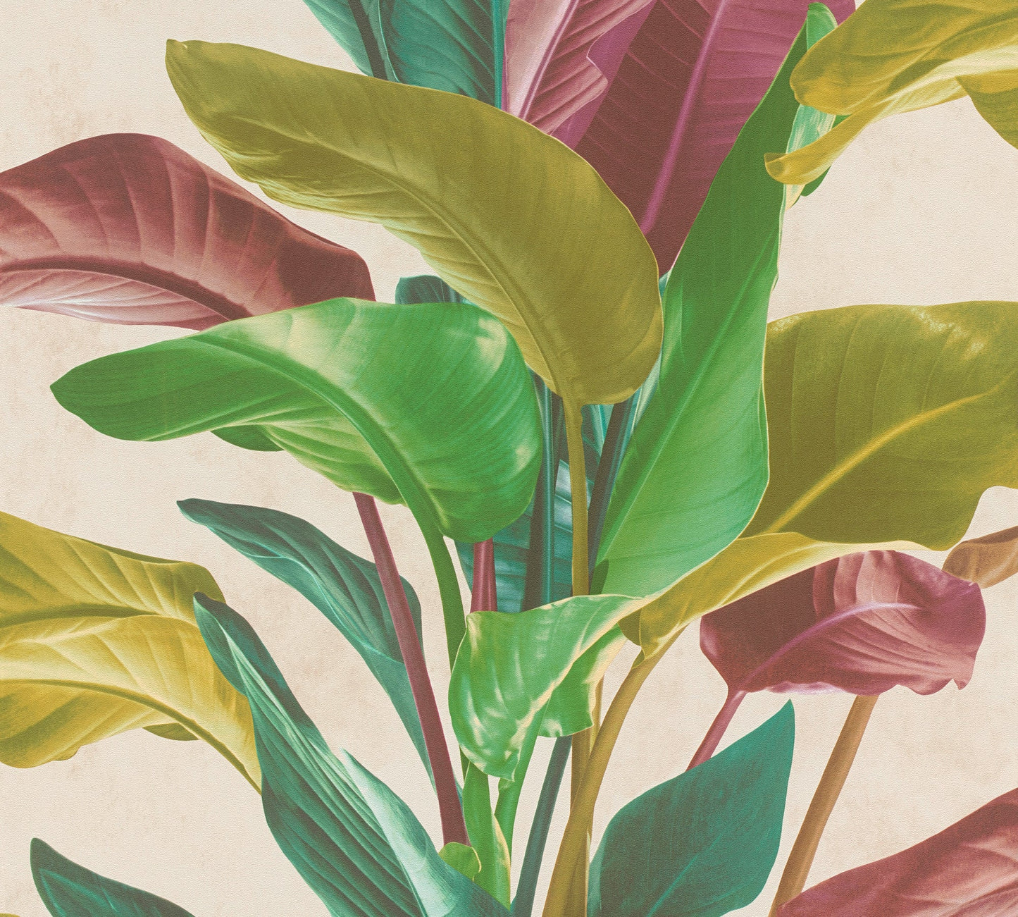 Livingwalls Antonio Barcelona Vinyl-Vliestapete Bunt Grün Gelb 10,05 m x 0,53 m