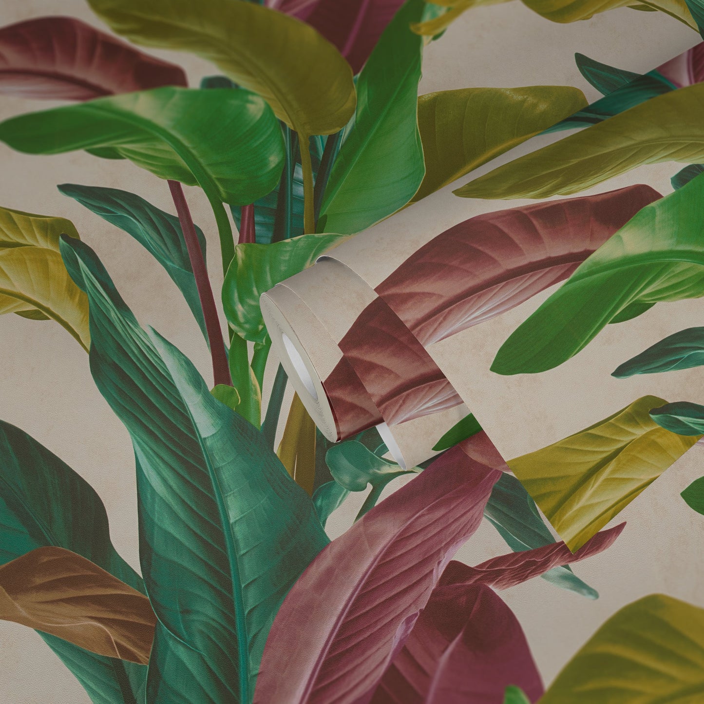 Livingwalls Antonio Barcelona Vinyl-Vliestapete Bunt Grün Gelb 10,05 m x 0,53 m