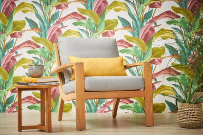 Livingwalls Antonio Barcelona Vinyl-Vliestapete Bunt Grün Gelb 10,05 m x 0,53 m