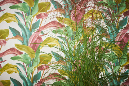 Livingwalls Antonio Barcelona Vinyl-Vliestapete Bunt Grün Gelb 10,05 m x 0,53 m