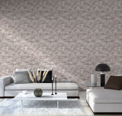 Livingwalls Alena St. Petersburg Vinyl-Vliestapete Rosa Gold Weiß 10,05 m x 0,53 m