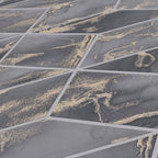 Livingwalls Alena St. Petersburg Vinyl-Vliestapete Grau Gold Schwarz 10,05 m x 0,53 m