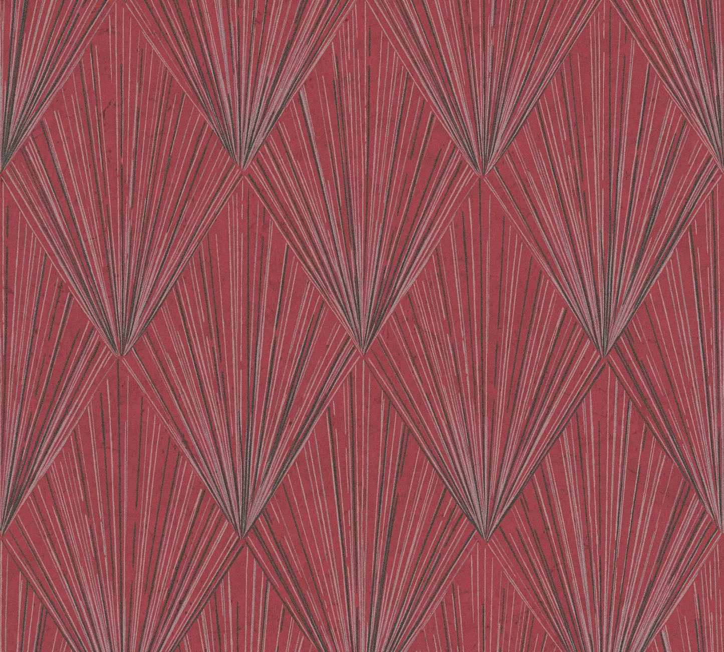 Livingwalls Ava New York Design Vliestapete Rot Grau 10,05 m x 0,53 m