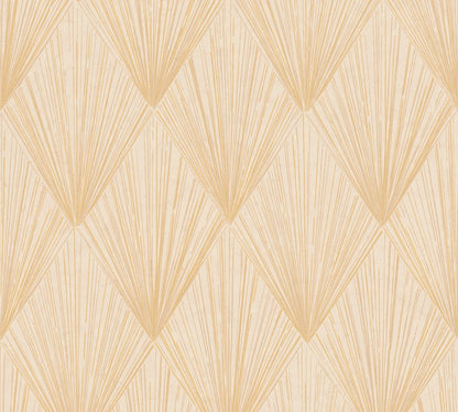 Livingwalls Ava New York Vinyl-Vliestapete Gold Gelb Creme 10,05 m x 0,53 m