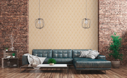 Livingwalls Ava New York Vinyl-Vliestapete Gold Gelb Creme 10,05 m x 0,53 m