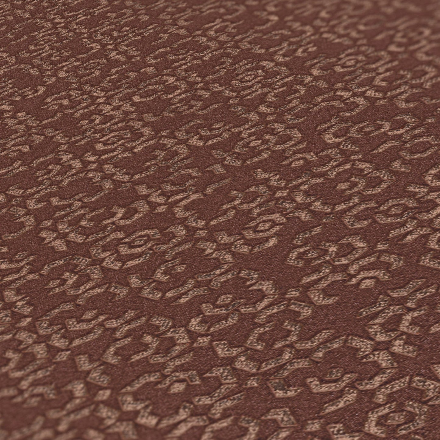 Livingwalls Said Marrakesch Orientalische Vliestapete Rot Gold Metallic 10,05 m x 0,53 m
