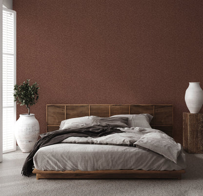 Livingwalls Said Marrakesch Orientalische Vliestapete Rot Gold Metallic 10,05 m x 0,53 m