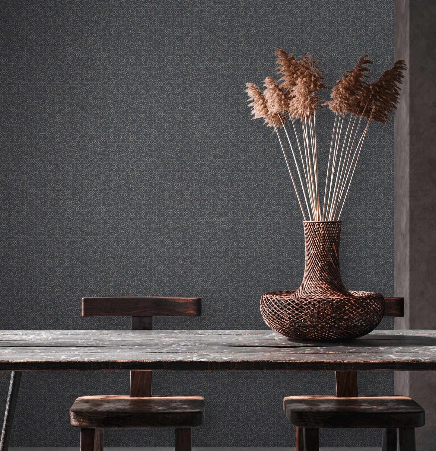 Livingwalls Said Marrakesch Orientalische Vliestapete Grau Metallic 10,05 m x 0,53 m