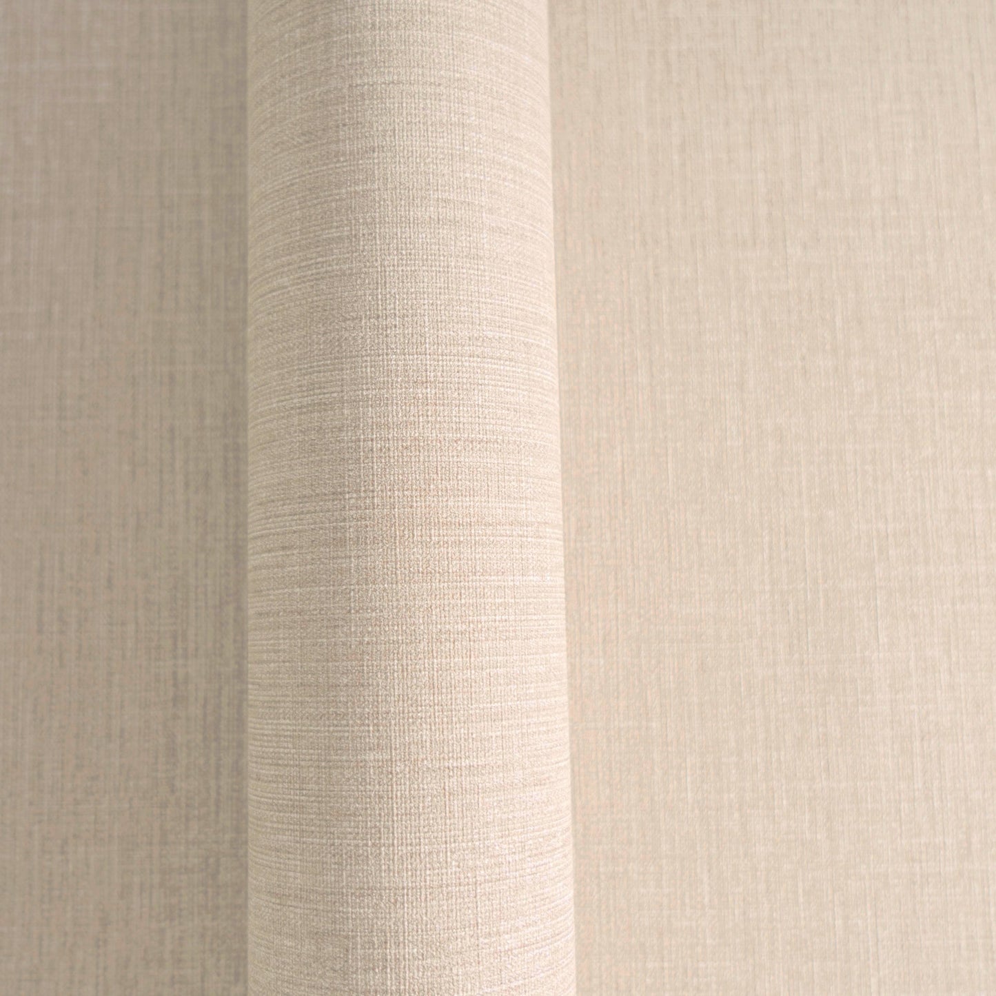 Mustertapete Leinen Rosabeige Klassisch - 10,05 m x 0,53 m