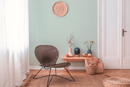 Livingwalls Ava New York Vinyl-Vliestapete Grün 10,05 m x 0,53 m