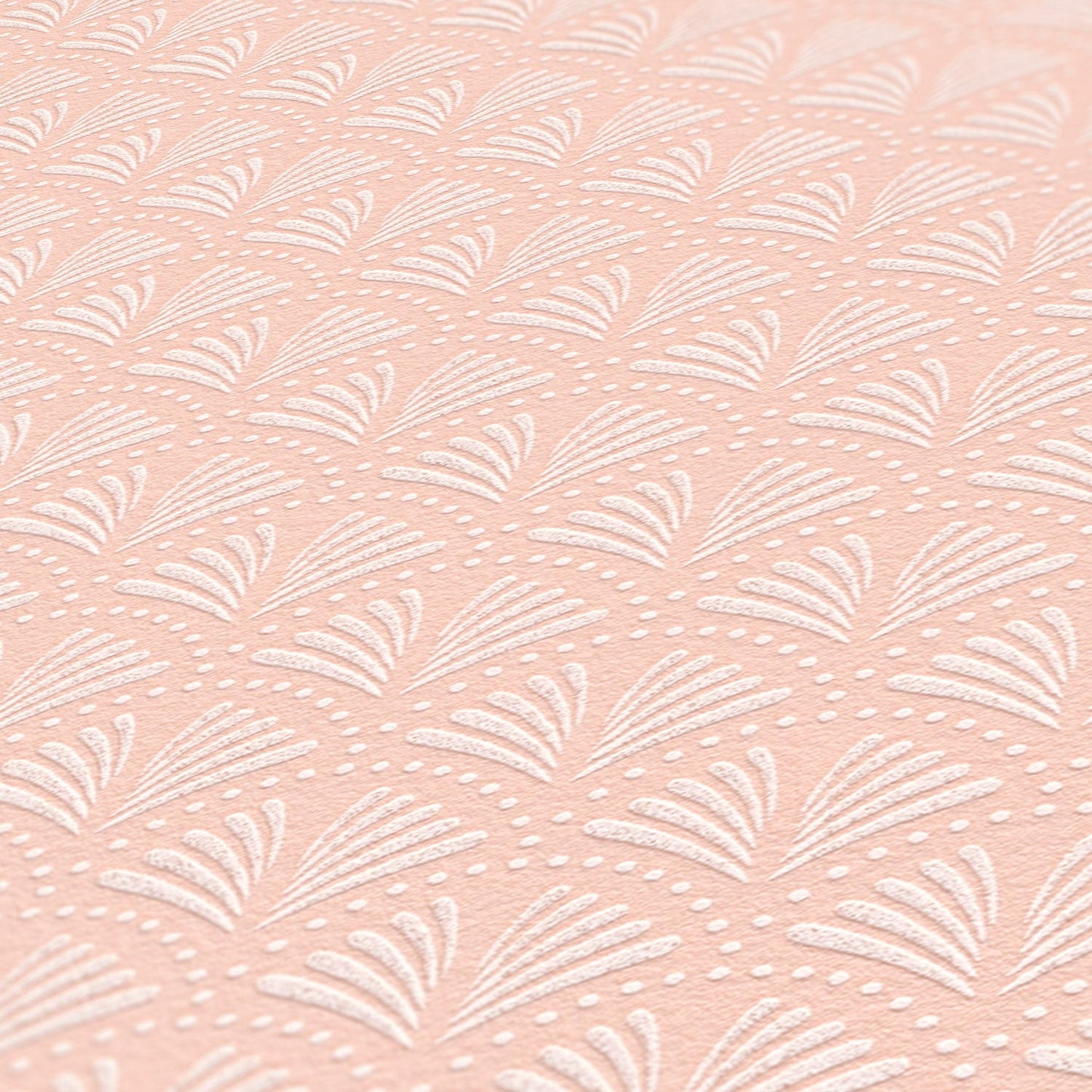 Trendwall 2 Glitzer Vliestapete Rosa Weiß Glitzer 10,05 m x 0,53 m