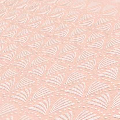 Trendwall 2 Glitzer Vliestapete Rosa Weiß Glitzer 10,05 m x 0,53 m