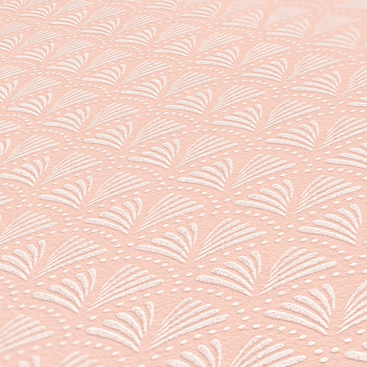 Trendwall 2 Glitzer Vliestapete Rosa Weiß Glitzer 10,05 m x 0,53 m