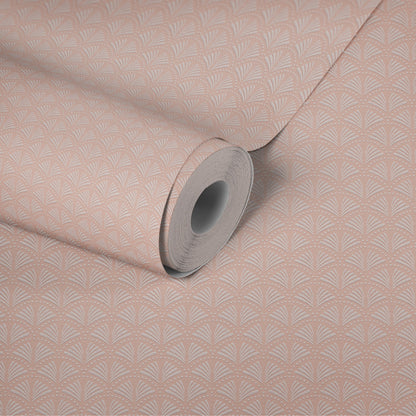 Trendwall 2 Glitzer Vliestapete Rosa Weiß Glitzer 10,05 m x 0,53 m