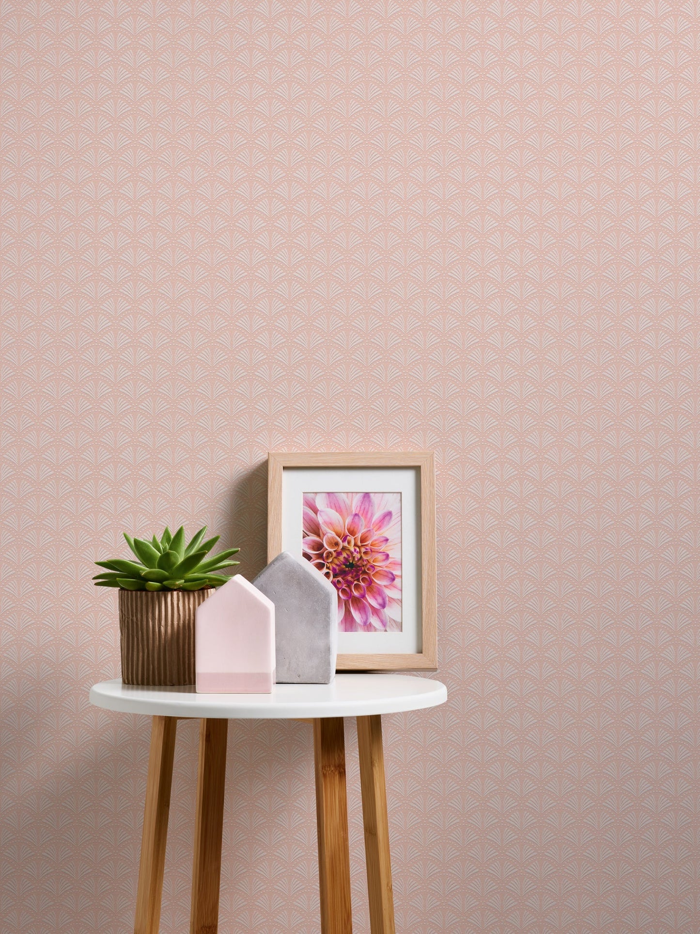 Trendwall 2 Glitzer Vliestapete Rosa Weiß Glitzer 10,05 m x 0,53 m