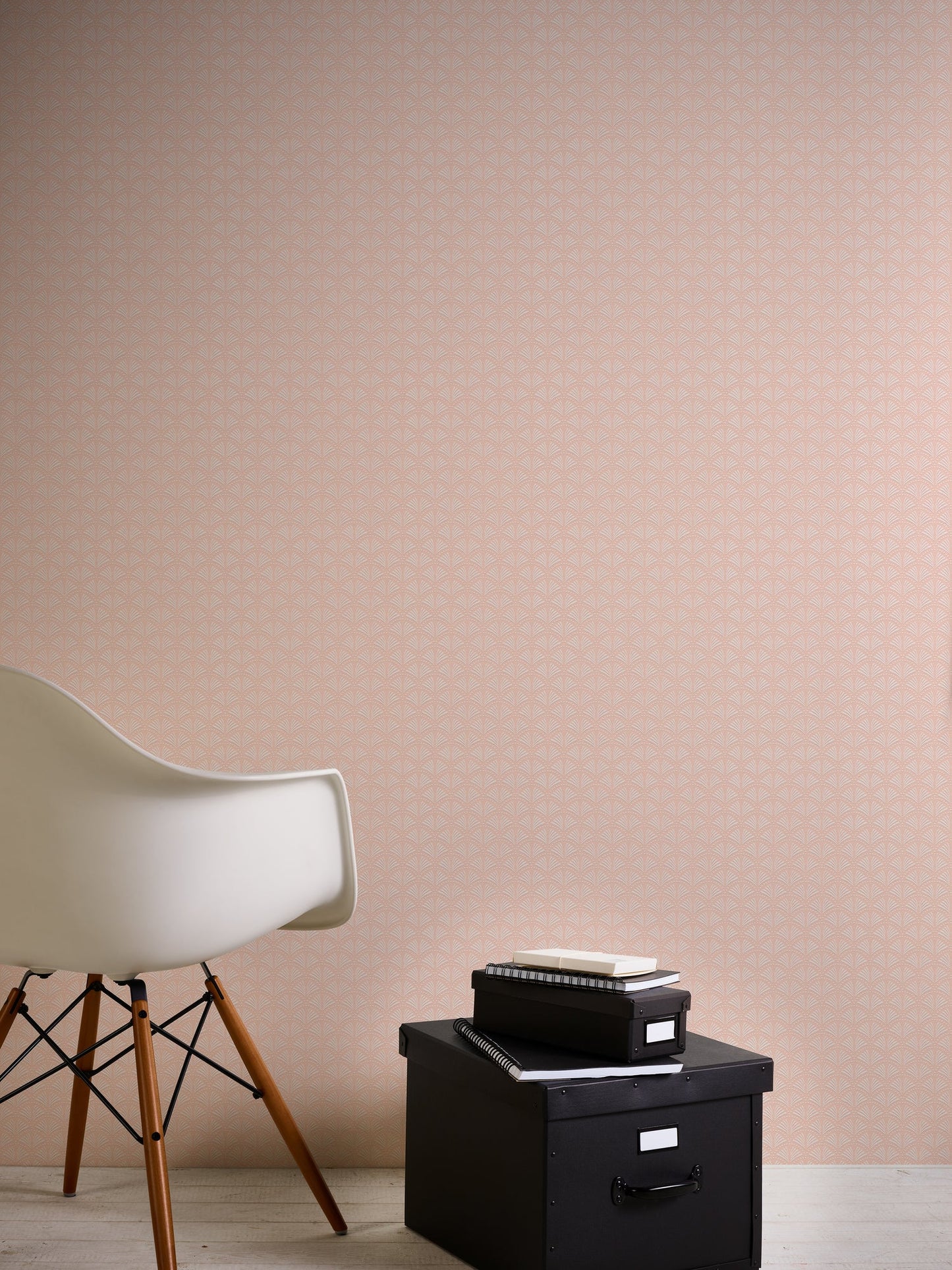 Trendwall 2 Glitzer Vliestapete Rosa Weiß Glitzer 10,05 m x 0,53 m