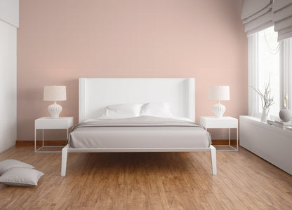 Trendwall 2 Glitzer Vliestapete Rosa Weiß Glitzer 10,05 m x 0,53 m