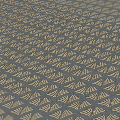 Trendwall 2 Glitzer Vliestapete Grau Gold Glitzer 10,05 m x 0,53 m
