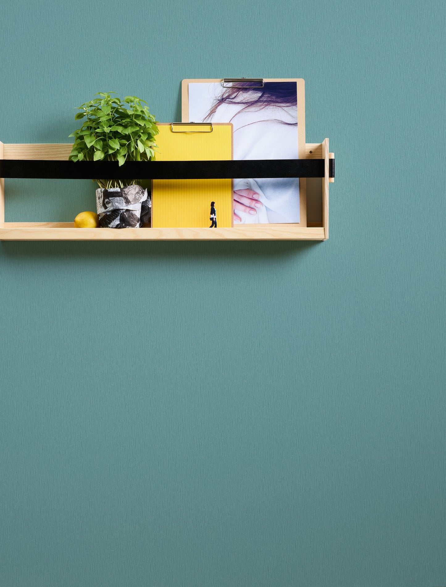Trendwall 2 Schaum-Vliestapete Türkis 10,05 m x 0,53 m