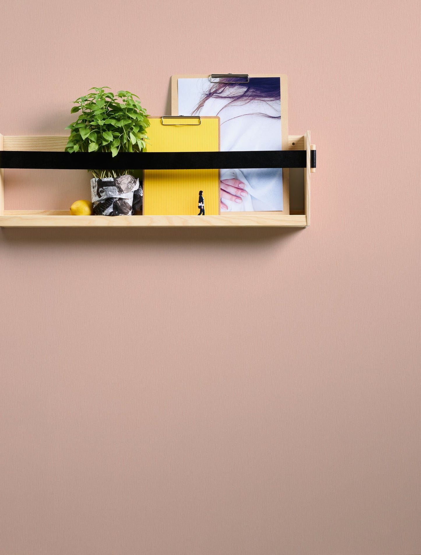 Trendwall 2 Schaum-Vliestapete Rosa 10,05 m x 0,53 m