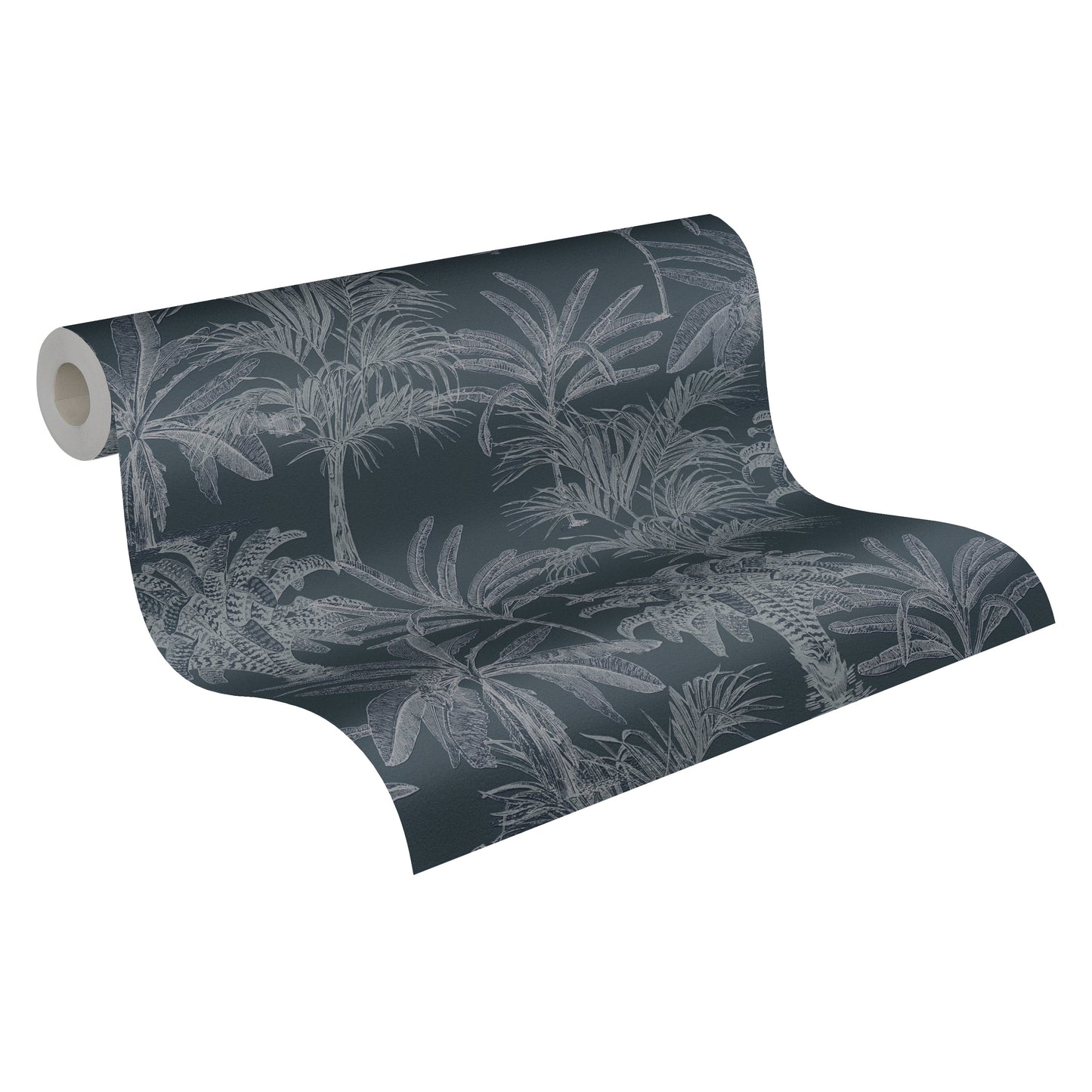 Michalsky Living 4 Tropical Tale Design Vliestapete Schwarz Grau 10,05 m x 0,53 m