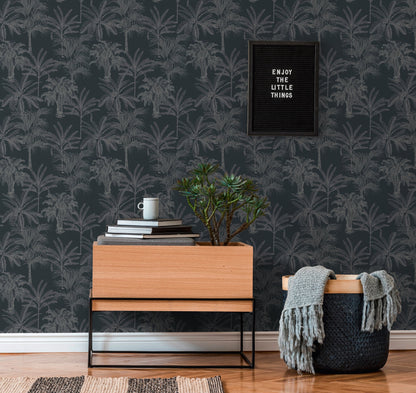 Michalsky Living 4 Tropical Tale Design Vliestapete Schwarz Grau 10,05 m x 0,53 m