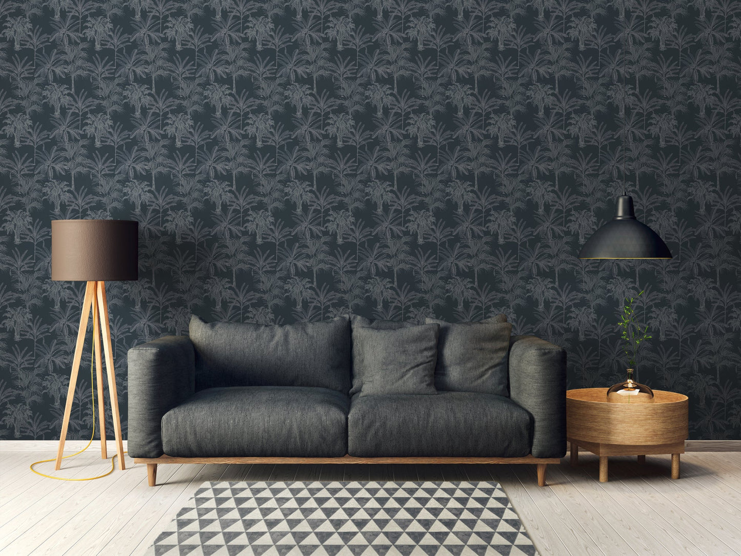Michalsky Living 4 Tropical Tale Design Vliestapete Schwarz Grau 10,05 m x 0,53 m