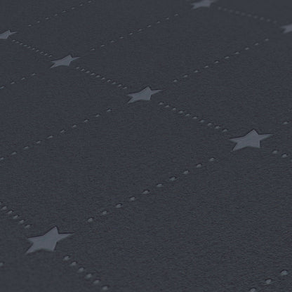 Michalsky Living 4 Stylish Stars Design Vliestapete Schwarz 10,05 m x 0,53 m