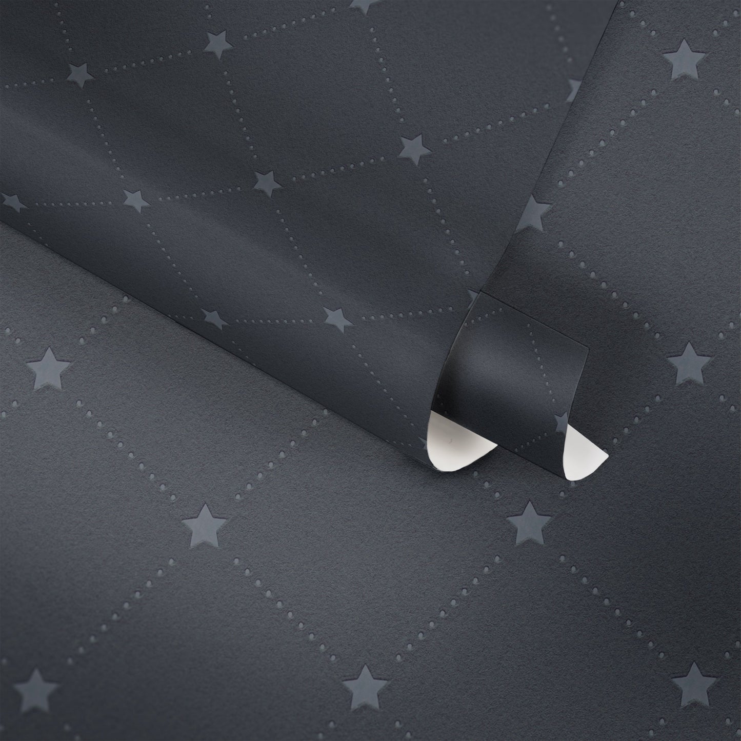 Michalsky Living 4 Stylish Stars Design Vliestapete Schwarz 10,05 m x 0,53 m