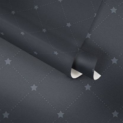 Michalsky Living 4 Stylish Stars Design Vliestapete Schwarz 10,05 m x 0,53 m