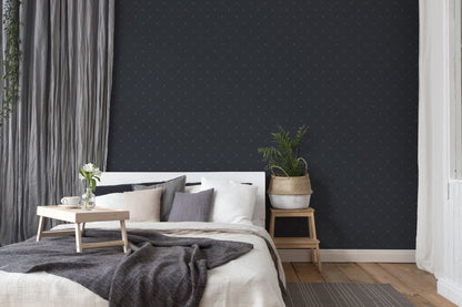 Michalsky Living 4 Stylish Stars Design Vliestapete Schwarz 10,05 m x 0,53 m