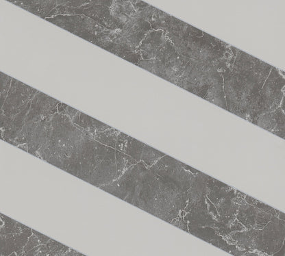 Michalsky Living 4 Modern Marble Design Vliestapete Grau Weiß Silber 10,05 m x 0,53 m